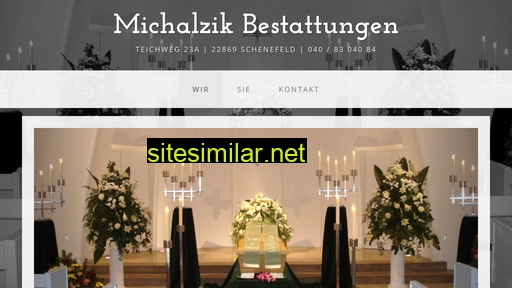 bestattungsinstitut-michalzik.de alternative sites