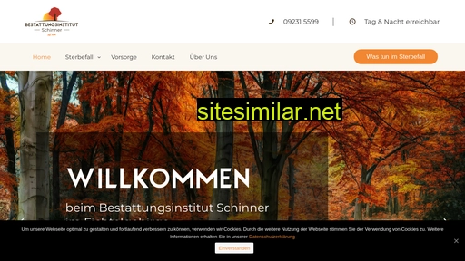 bestattungsinstitut-schinner.de alternative sites