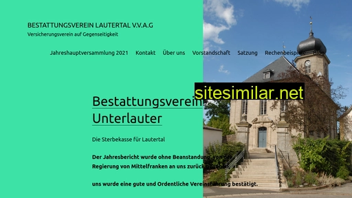 bestattungsverein-lautertal.de alternative sites