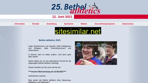 bethel-athletics.de alternative sites