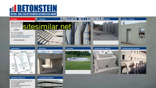 betonstein-chemnitz.de alternative sites