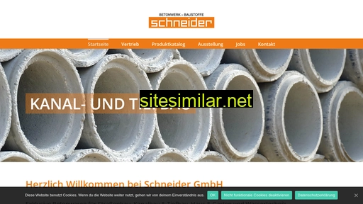 betonwaren-schneider.de alternative sites