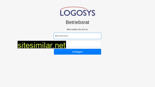Betriebsrat-logosys similar sites