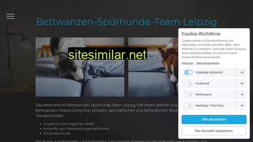Bettwanzen-spuerhunde-team similar sites