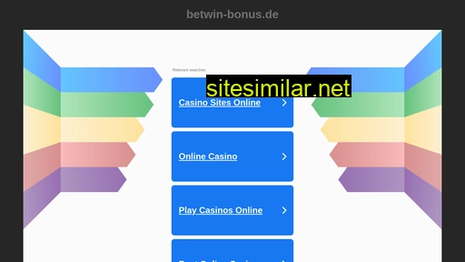 Betwin-bonus similar sites