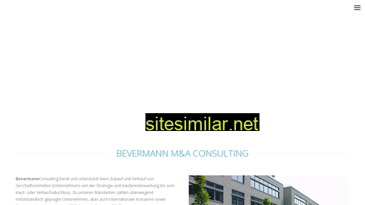 Bevermann-merger-acquisition similar sites