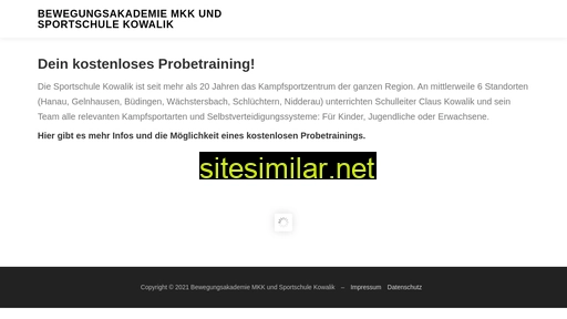 bewegungsakademie-mkk.de alternative sites