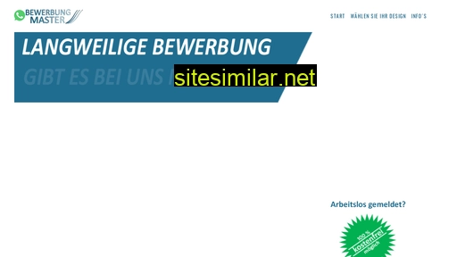 bewerbung-master.de alternative sites
