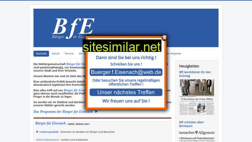 bfe-eisenach.de alternative sites