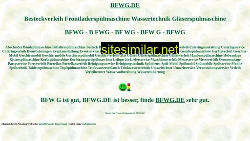 bfwg.de alternative sites
