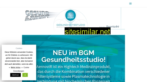 Bgm-gesundheitsstudio similar sites
