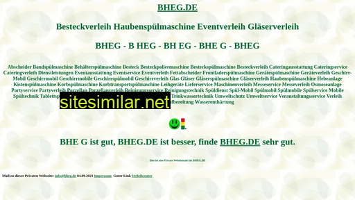 bheg.de alternative sites