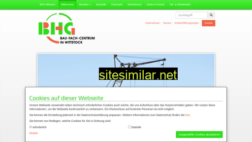 bhg-wittstock.de alternative sites