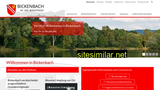 bickenbach-bergstrasse.de alternative sites
