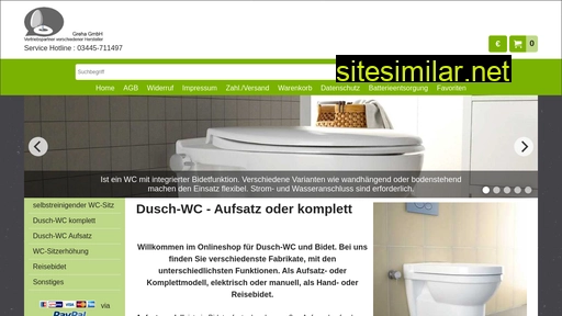 bidet-dusch-wc.de alternative sites