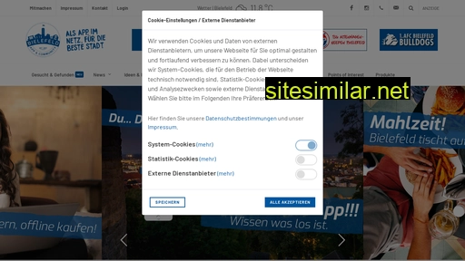 Bielefeld-app similar sites