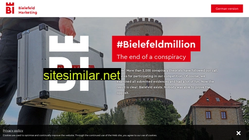 bielefeldmillion.de alternative sites
