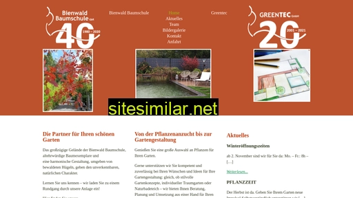 bienwald-baumschule.de alternative sites