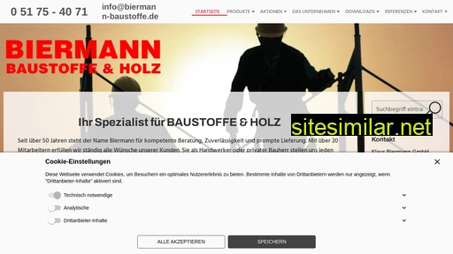 biermann-baustoffe.de alternative sites