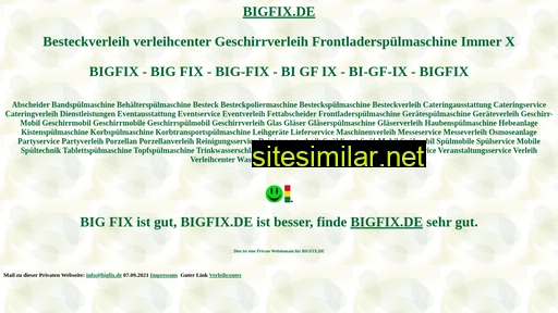 bigfix.de alternative sites