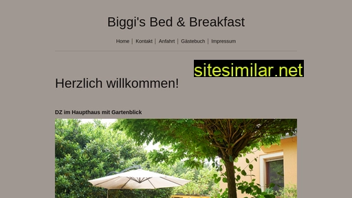 biggis-bed-breakfast.de alternative sites