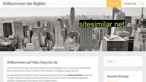 Big-mic similar sites