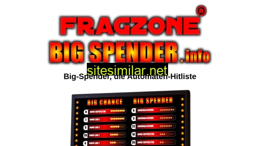 big-spender.de alternative sites