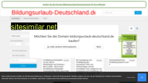 bildungsurlaub-deutschland.de alternative sites