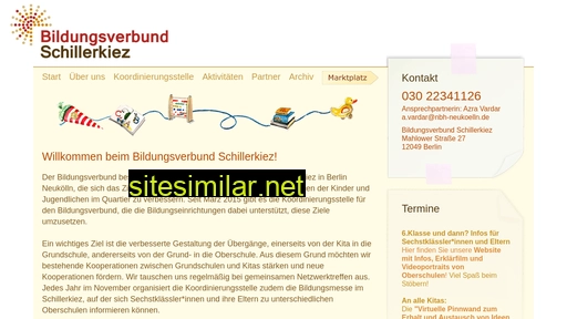 bildungsverbund-schillerkiez.de alternative sites