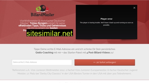 billardmaster.de alternative sites
