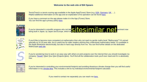 billspears.de alternative sites