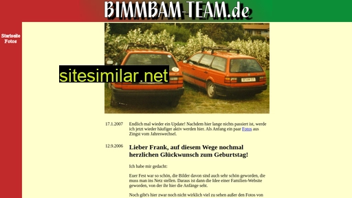 Bimmbam-team similar sites