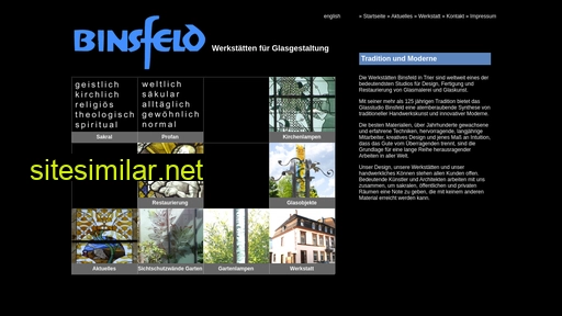 binsfeld.de alternative sites