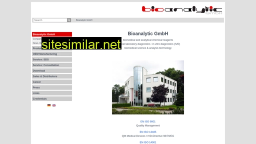 bioanalytic.de alternative sites