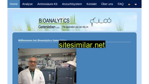 Bioanalytics-gatersleben similar sites