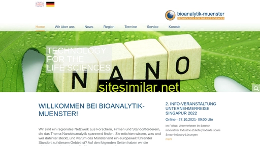 Bioanalytik-muenster similar sites