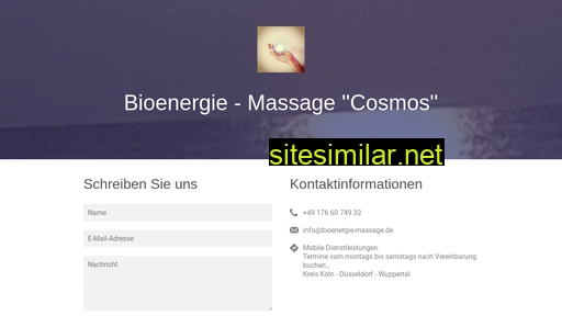 bioenergie-massage.de alternative sites