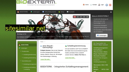 bioexterm.de alternative sites