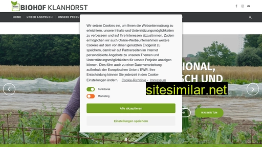 biohof-klanhorst.de alternative sites