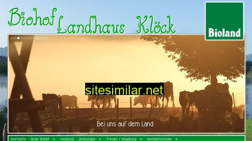 biohof-landhaus-kloeck.de alternative sites