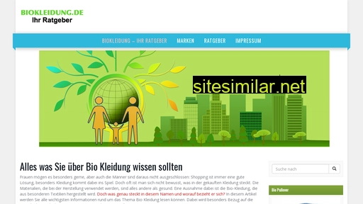 biokleidung.de alternative sites