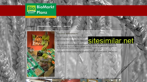 biomarkt-planz.de alternative sites