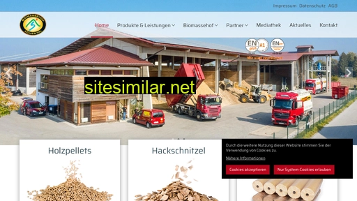 biomassehof-achental.de alternative sites