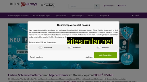 bioni-living.de alternative sites