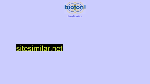 bioton.de alternative sites