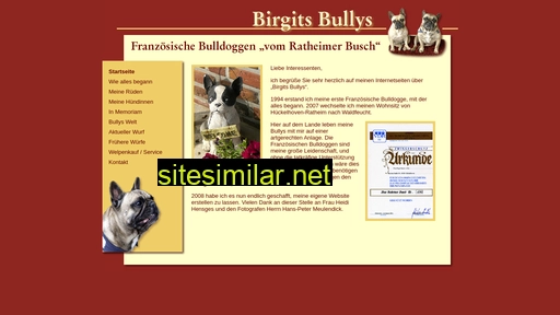 birgitsbullys.de alternative sites