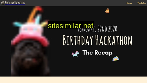 birthday-hackathon.de alternative sites