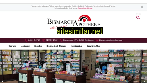 bismarck-apotheke-rd.de alternative sites