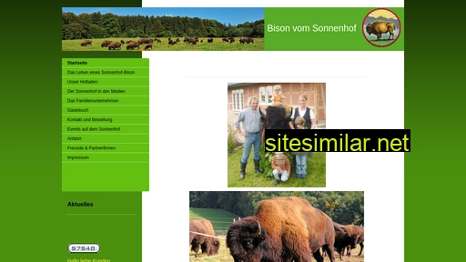 bison-vom-sonnenhof.de alternative sites