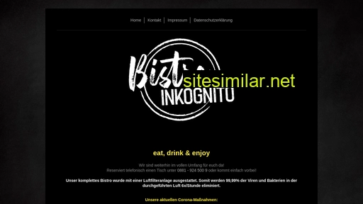 bistro-inkognito.de alternative sites